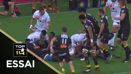 TOP 14 - Essai Dany PRISO (SR) - La Rochelle - Lyon - J5 - Saison 2018/2019