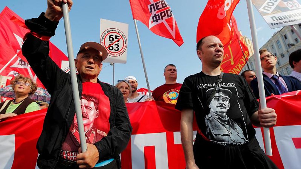 New Moscow protests against Russian pension reform bill