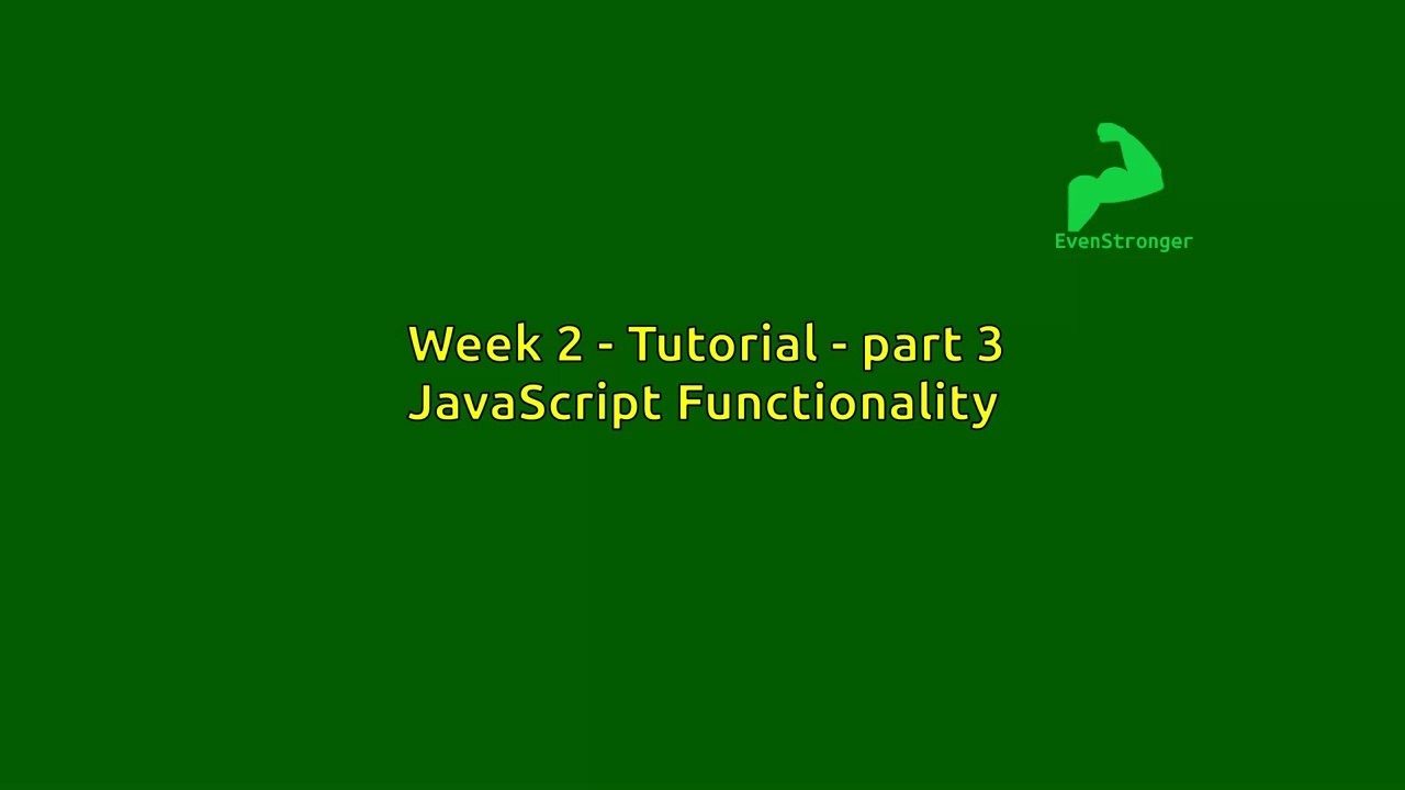 Best approach to create web application [ PART 3 ] - functionality JS