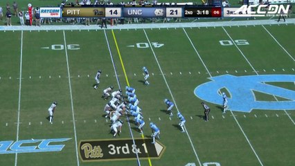 Pitt RB Darrin Hall Explodes for 65-YD TD Run