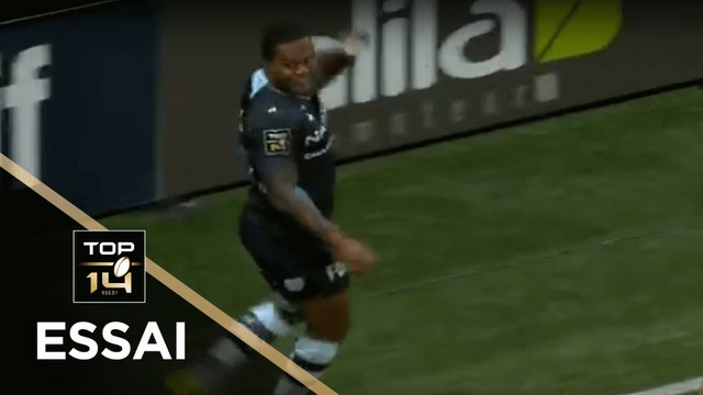 TOP 14 - Essai Virimi VAKATAWA (R92) - Racing 92 - Castres - J5 - Saison 2018/2019
