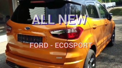 NEW FORD ECOSPORT - 2018 REVIEW.