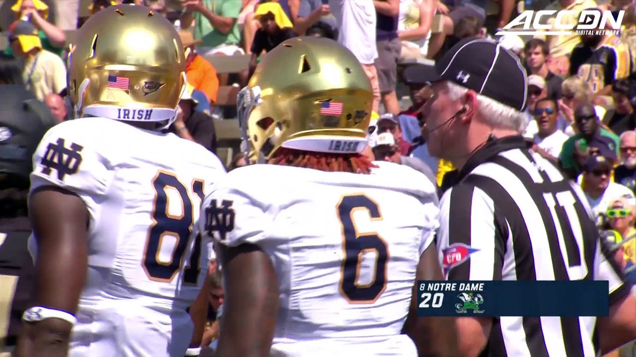 Notre Dame vs. Wake Forest Football Highlights (2018)