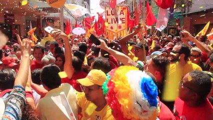 Haddad faz campanha em Pernambuco