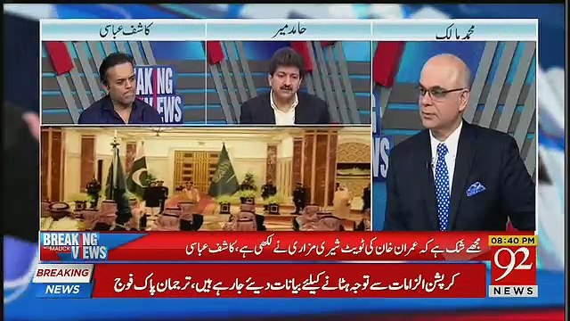 PTI Ke Himayiti Ne Khabardaar Kardia Hai : Hamid Mir