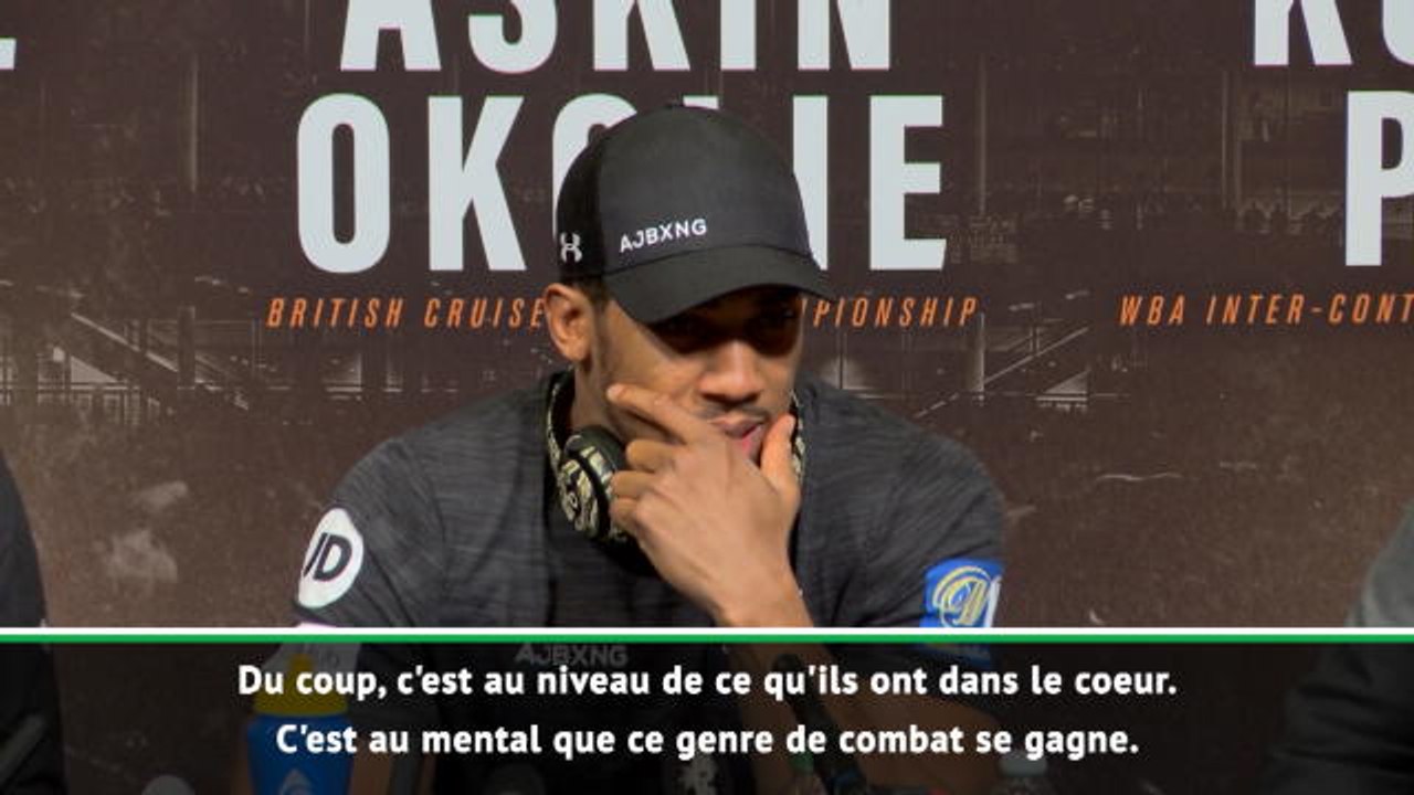 Poids Lourds - Joshua : "J'ai senti que je devais le mettre K.O"