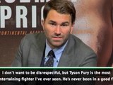 Joshua promoter eager for Wilder fight, not 'unentertaining' Fury