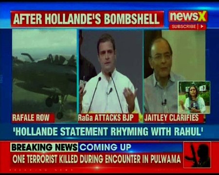 Rafale Deal row: FM Arun Jaitley clarifies, says Rahul Gandhi is in revenge mood