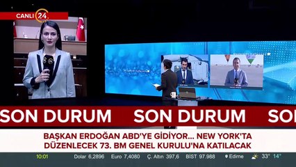 Cumhurbaşkanı Erdoğan ABD'ye gidiyor