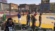 Trash Talking With NBA Superstars Curry And Durant In The Park! NBA 2K19 Park | Court Conquer