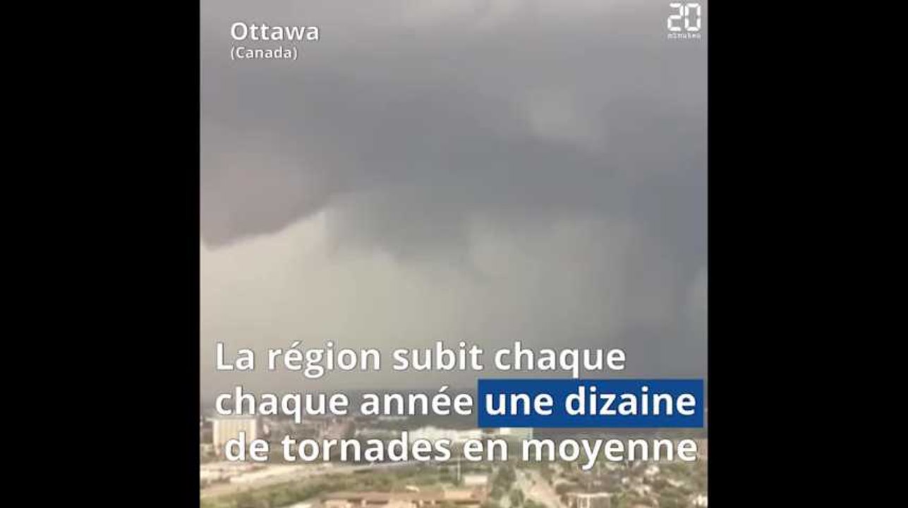 Canada: La tornade qui a touché Ottawa a fait de nombreux dégâts