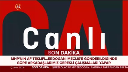 MHP'nin af teklifi