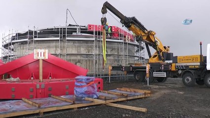 Türkiye’nin en büyük Gözlemevi binası Erzurum’da yükselmeye devam ediyor