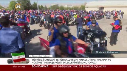 400'den fazla motorcu katıldı