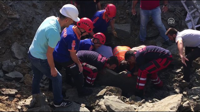 Hastane inşaatında göçük - BARTIN
