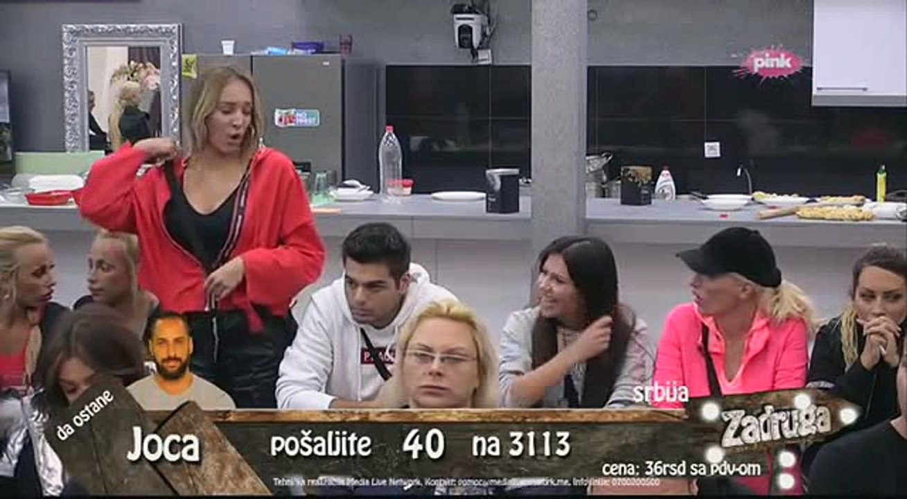 Zadruga 2 - Rasprava Stanije i Lune - 22.09.2018.