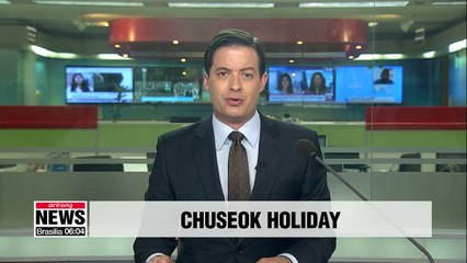 Korean highways jammed amid Chuseok holiday exodus