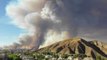 Timelapse Shows Smoke From Charlie Fire Over Santa Clarita