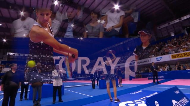 تنس: بطولة طوكيو المفتوحة: بليسكوفا تصعق أوساكا 6-4 و6-4