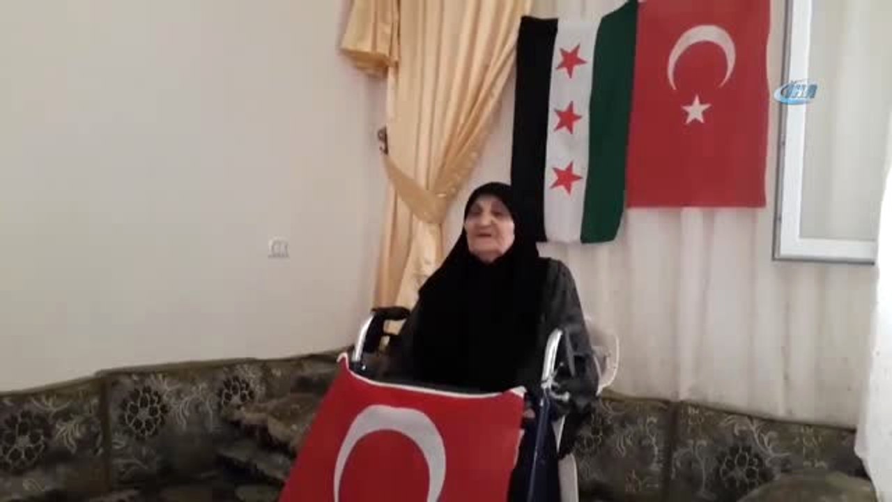 Suriyeli Yaşlı Kadından Erdoğan'a "Teşekkür" Mesajı