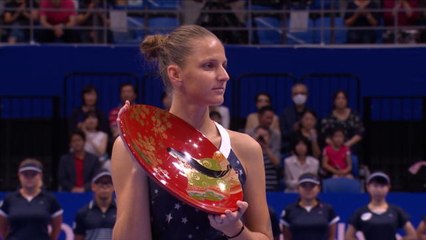 Tokyo - Pliskova titrée, Osaka à bout de souffle