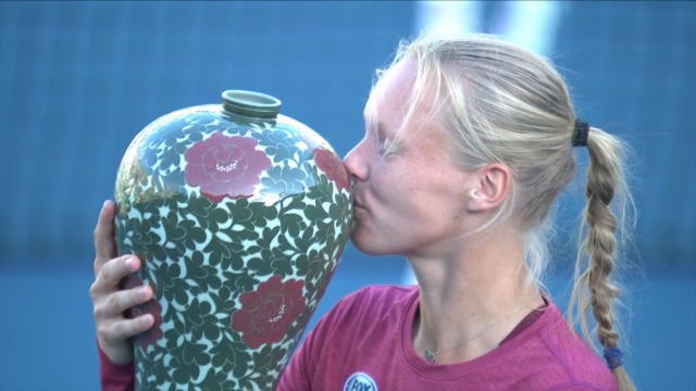 Séoul - Bertens au septième ciel