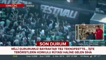 Bayraktar TB2 Teknofest'te