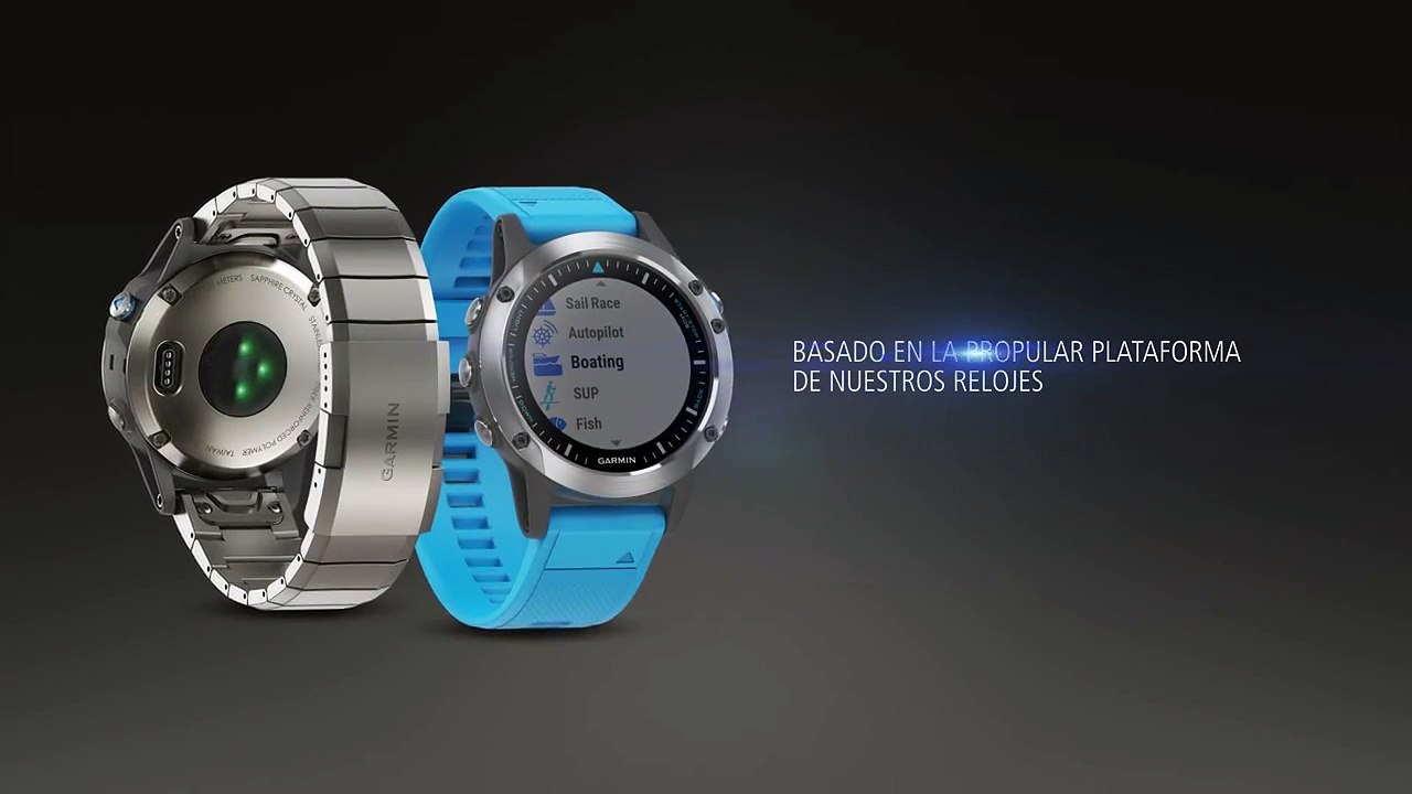 Garmin Quatix 5 – Reloj náutico con GPS y funciones multideporte