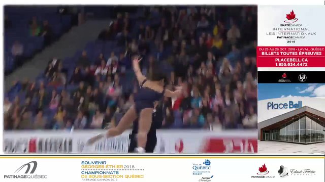 Souvenir Georges-Éthier 2018 Événement 52 Pré-Novice Danse Libre