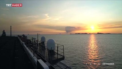 Endonezya'daki Anak Krakatau volkanı faaliyete geçti