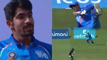 India VS Pakistan Asia Cup 2018: MS Dhoni slips while catching Jasprit Bumrah's Ball |वनइंडिया हिंदी