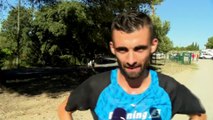 Les premiers coureurs à l'issue de la course de Cornillon-Confoux 2018