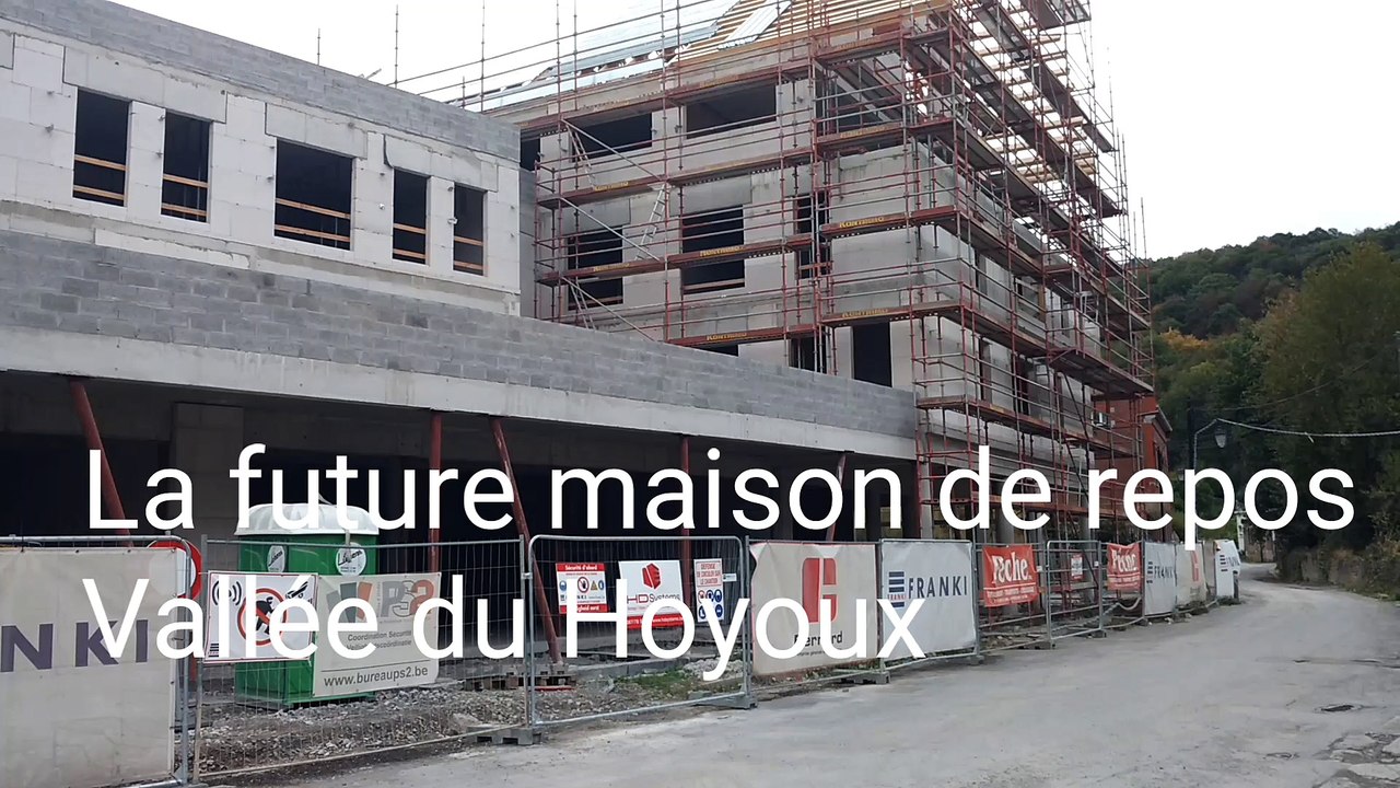 Huy visite de la future maison de repos Vallée du Hoyoux