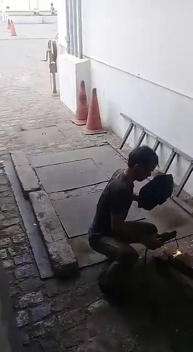 La blague du soudeur