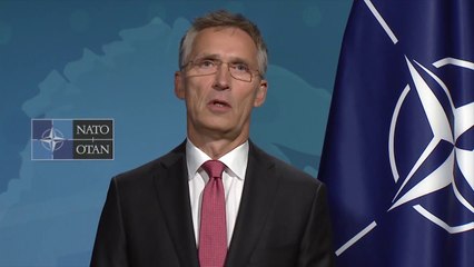 Descargar video: Stoltenberg apel qytetarëve të Maqedonisë: “Ju presim në NATO” - News, Lajme - Vizion Plus