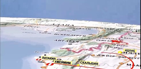 شاهد.. الفيديو "الأكثر وضوحا" لإسقاط الطائرة الروسية بسوريا