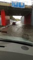 Inondation sous un des ponts de la Basse Sambre