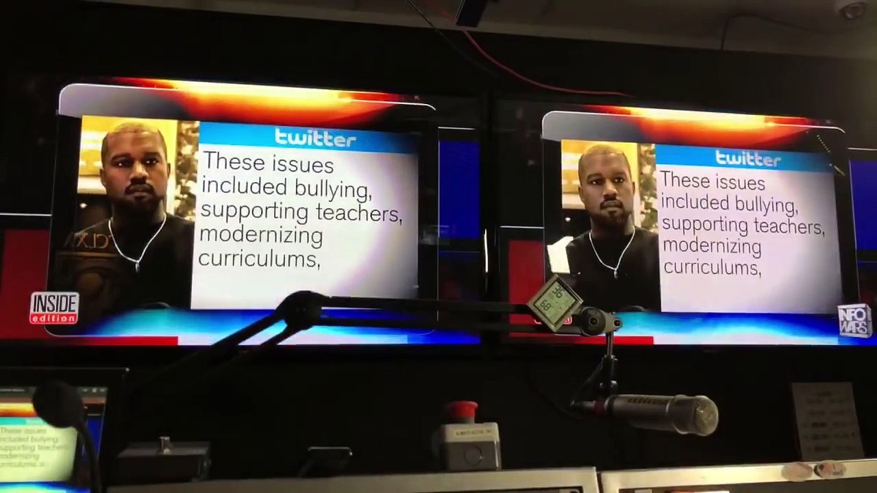 Alex Jones Freaks Over Kanye West Attacking Trump