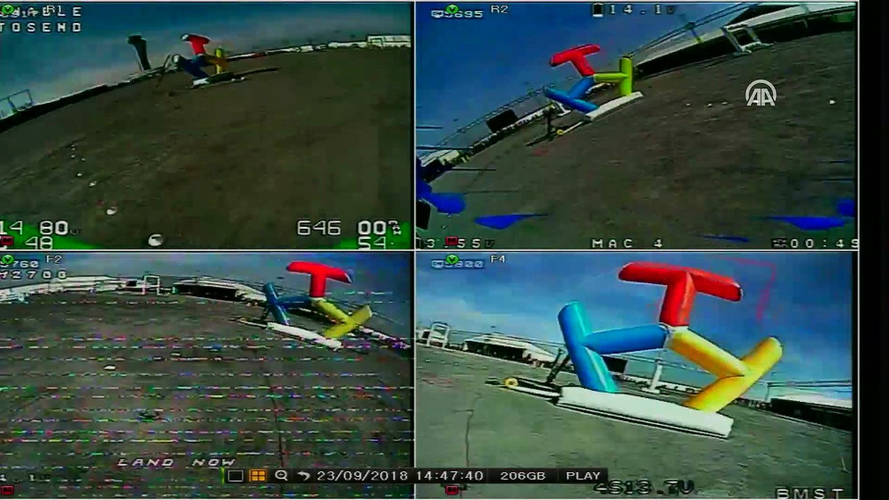 TEKNOFEST İstanbul - Dünya drone şampiyonası final yarışları - İSTANBUL