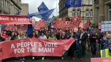 Thousands March Through Liverpool To Demand Referendum To Stop Brexit
