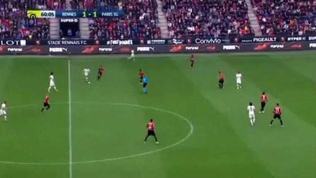 Thomas Meunier Goal HD - Rennes	1-2	Paris SG 23.09.2018