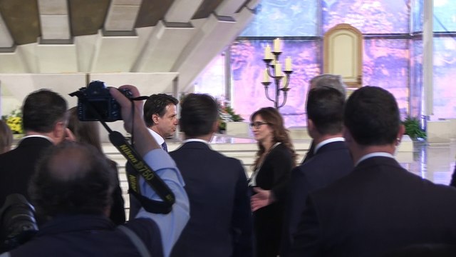 San Giovanni Rotondo: il Presidente Emiliano con il Premier Conte: la politica imiti l'esempio di San Pio