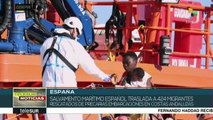 España: rescatan a cientos de migrantes en embarcaciones precarias