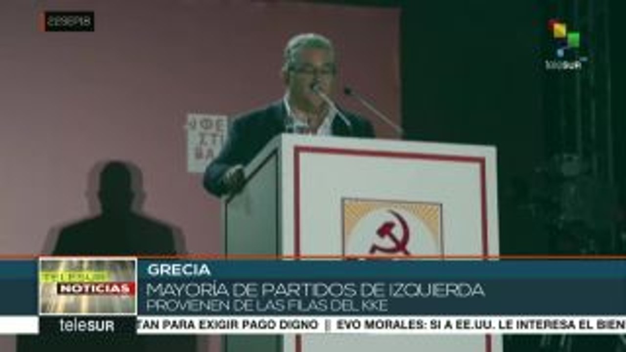 Grecia: Partido Comunista cumple 100 años de fundación
