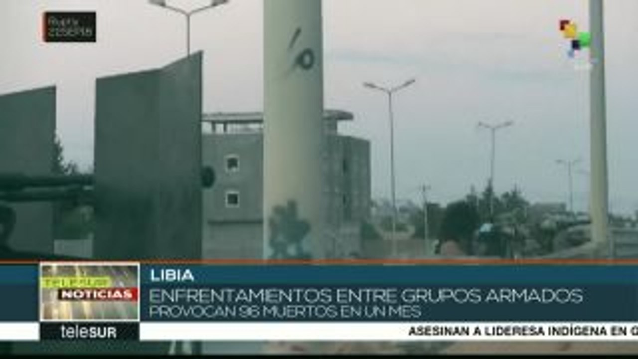 Libia: enfrentamientos entre grupos armados persisten desde 2011