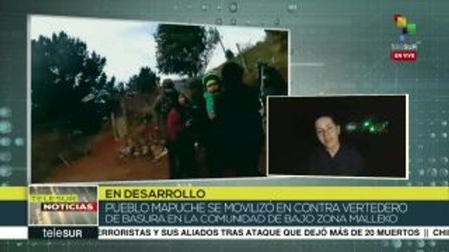 Chile: mapuches defienden territorio y protegen río de vertedero