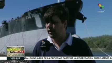 Argentina: miles de trabajadores reclaman en astillero de Río Santiago