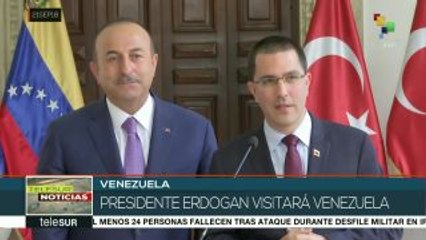 Pdte. de Turquía podría visitar Venezuela antes de finalizar el 2018