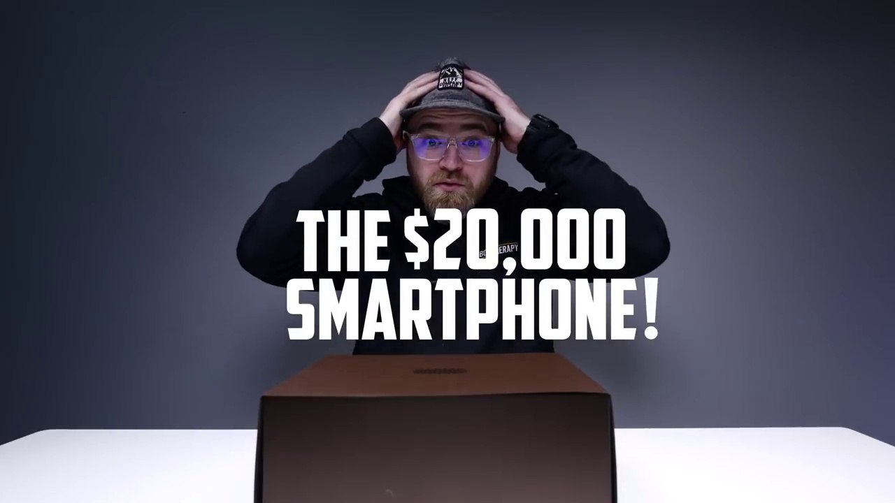 Unboxing The $20,000 Smartphone