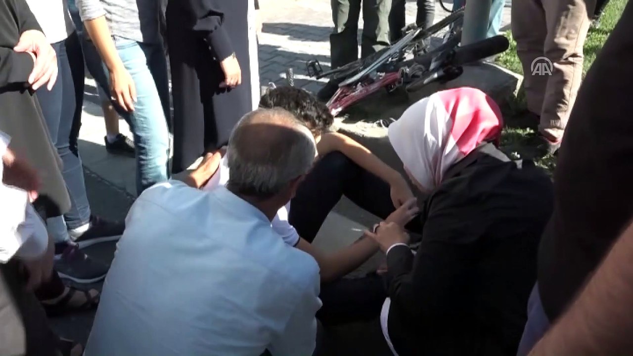 Çalık, trafik kazası geçiren genci sakinleştirdi - MALATYA